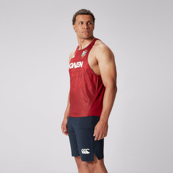 British & Irish Lions - Poly Singlet - Red