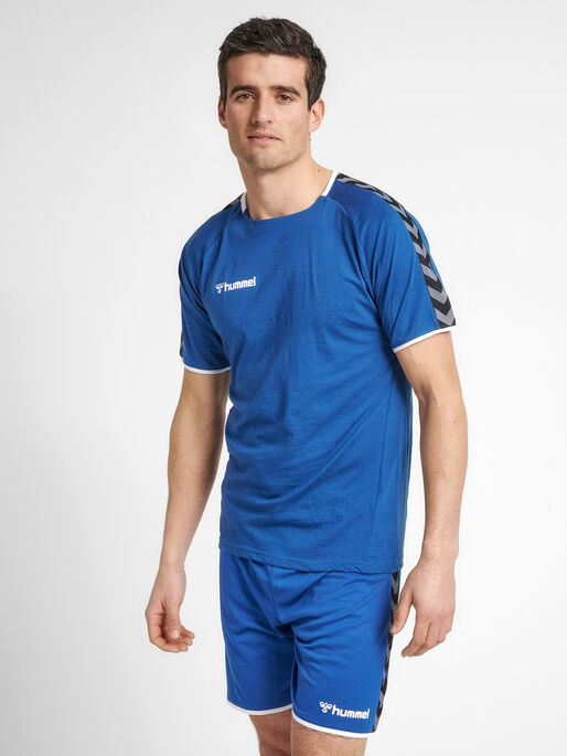 Hummel Short Sleeved Training Tee - Royal