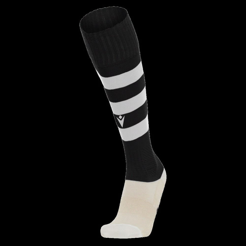Macron Hoops Socks - Adults - Black/white