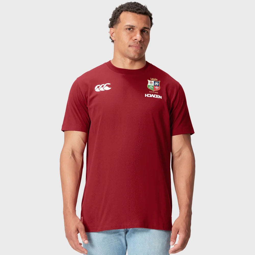 British & Irish Lions - Cotton Tee - Red