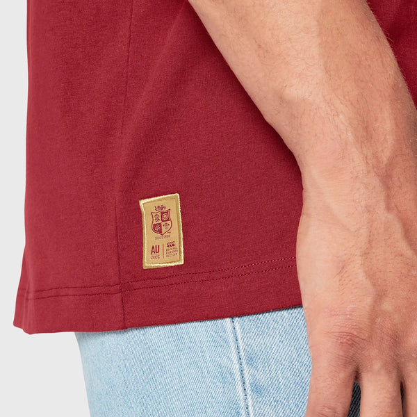 British & Irish Lions - Cotton Tee - Red