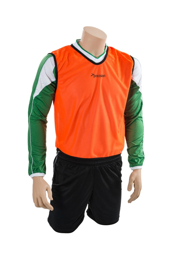 Precision Mesh Bib - Fluo Orange - Branded