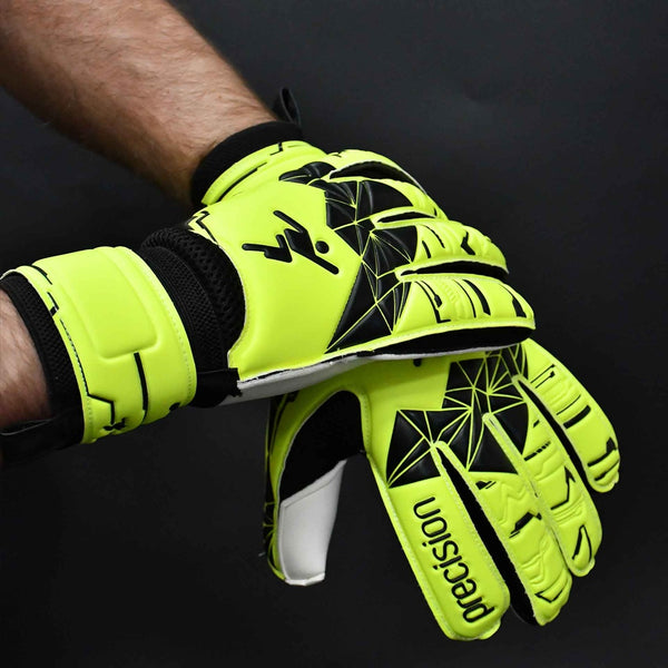 Precision Fusion X Flat Cut Essential GK Gloves - Juniors