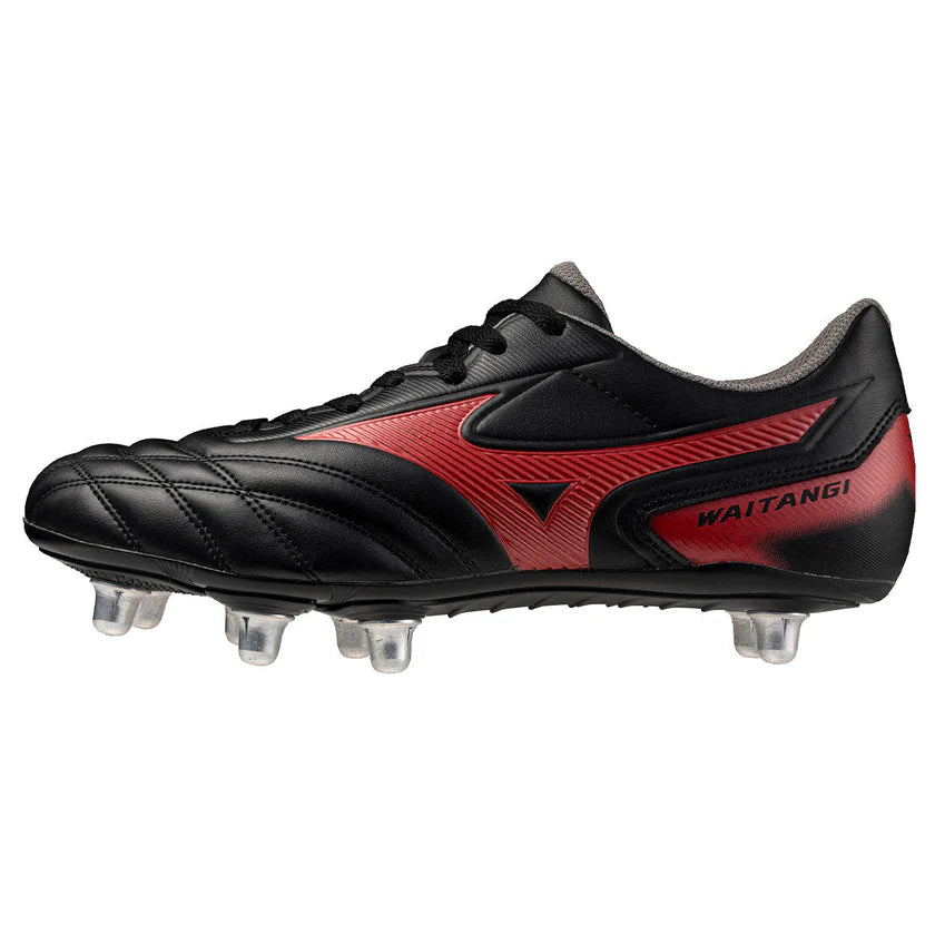 Mizuno Waitang II CL - Black/Morelia 40th Red - Mens