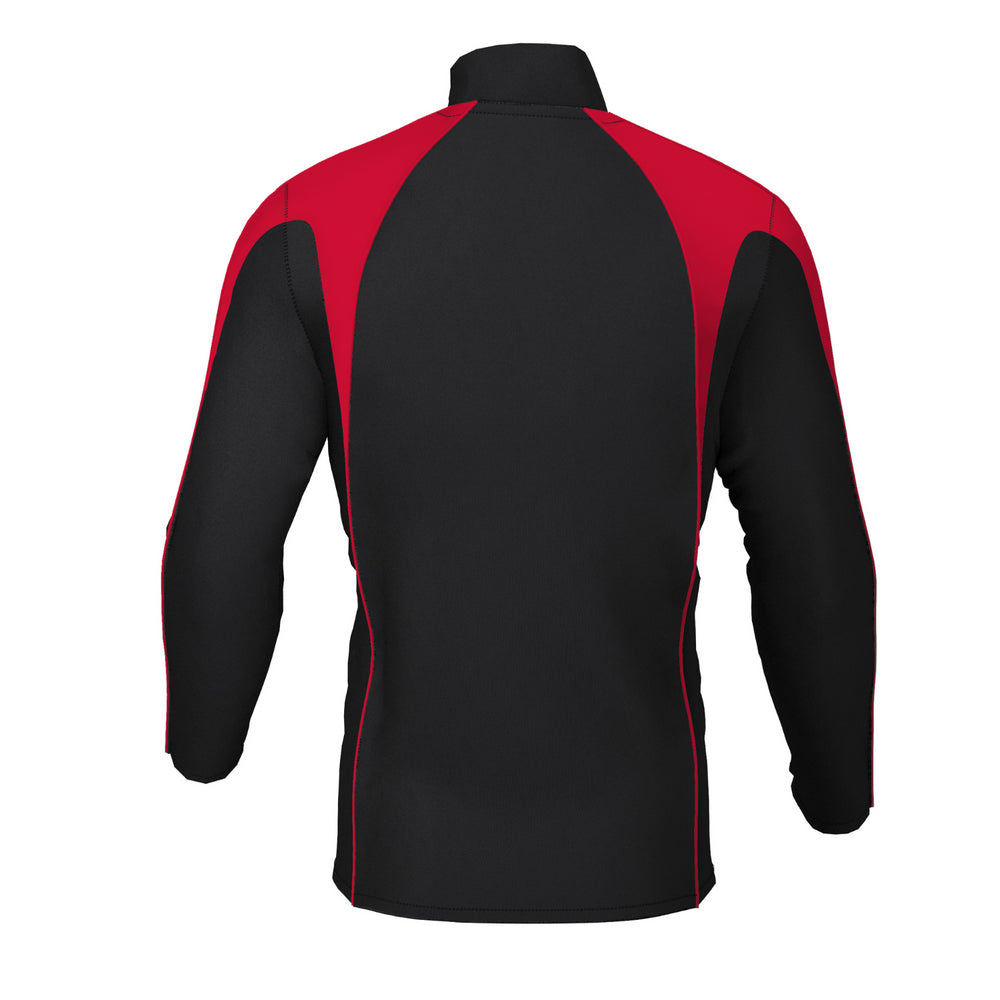 Chadwick Pro Mid Layer 1/4 Zip - Juniors - Black/Red