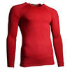Precision Essential Baselayer Long Sleeve Shirt Junior -Red-DS