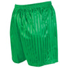 Precision Striped Continental Football Shorts Junior -Green-DS