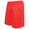 Precision Striped Continental Football Shorts Junior -Red -DS