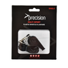 Precision Plastic Whistle & Lanyard -Black
