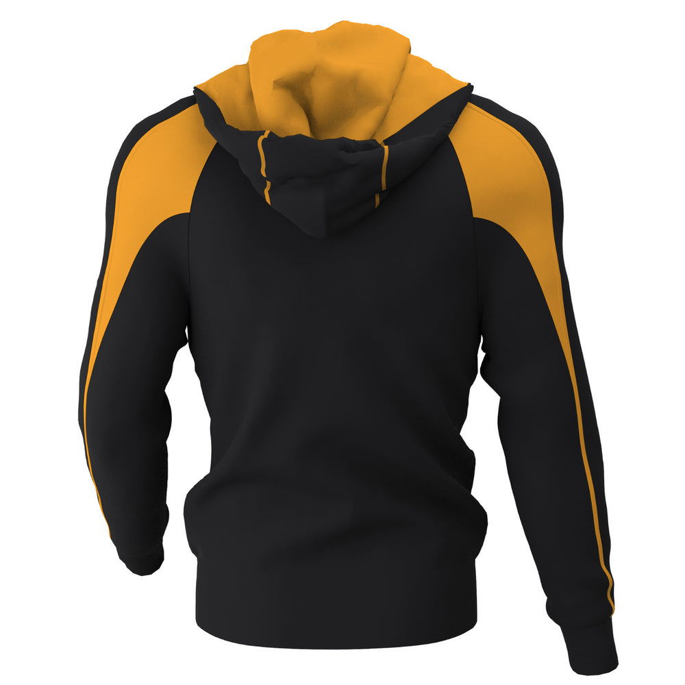 Premium Pro Hoody - Adults - Black/Amber