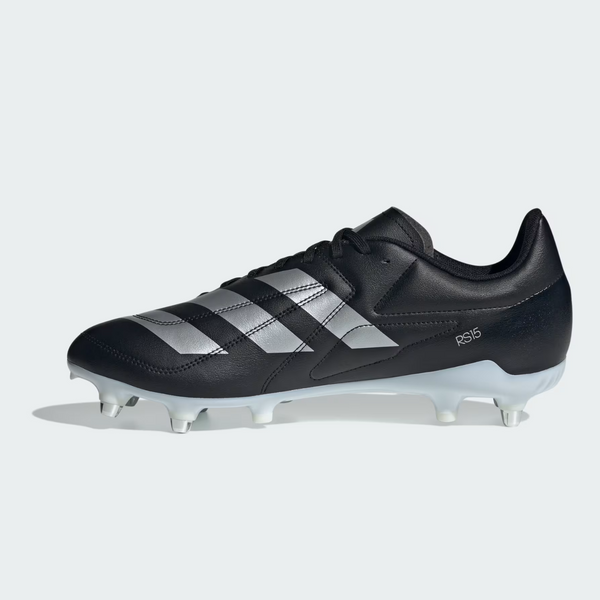 Adidas RS-15 SG Rugby Boots- Mens - Black