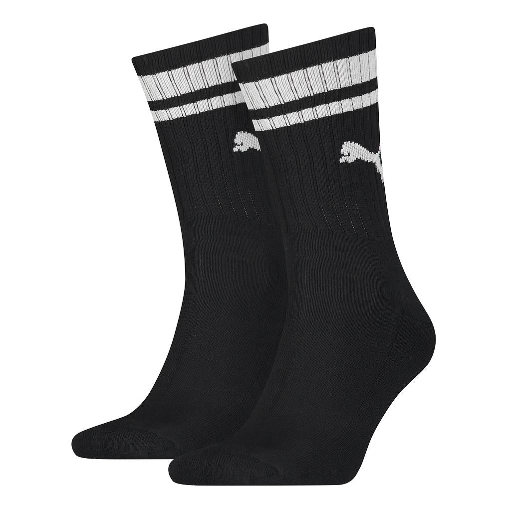 Puma Crew Heritage Stripe Sock (2 Pair) -DS