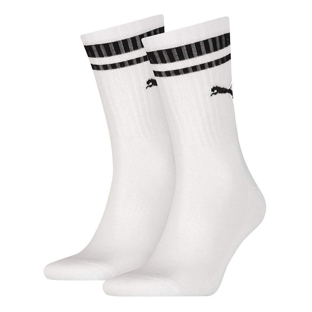 Puma Crew Heritage Stripe Sock (2 Pair) -DS