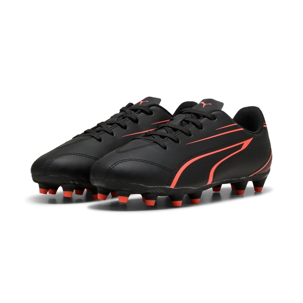 Puma Vitoria FG/AG - Black - Juniors