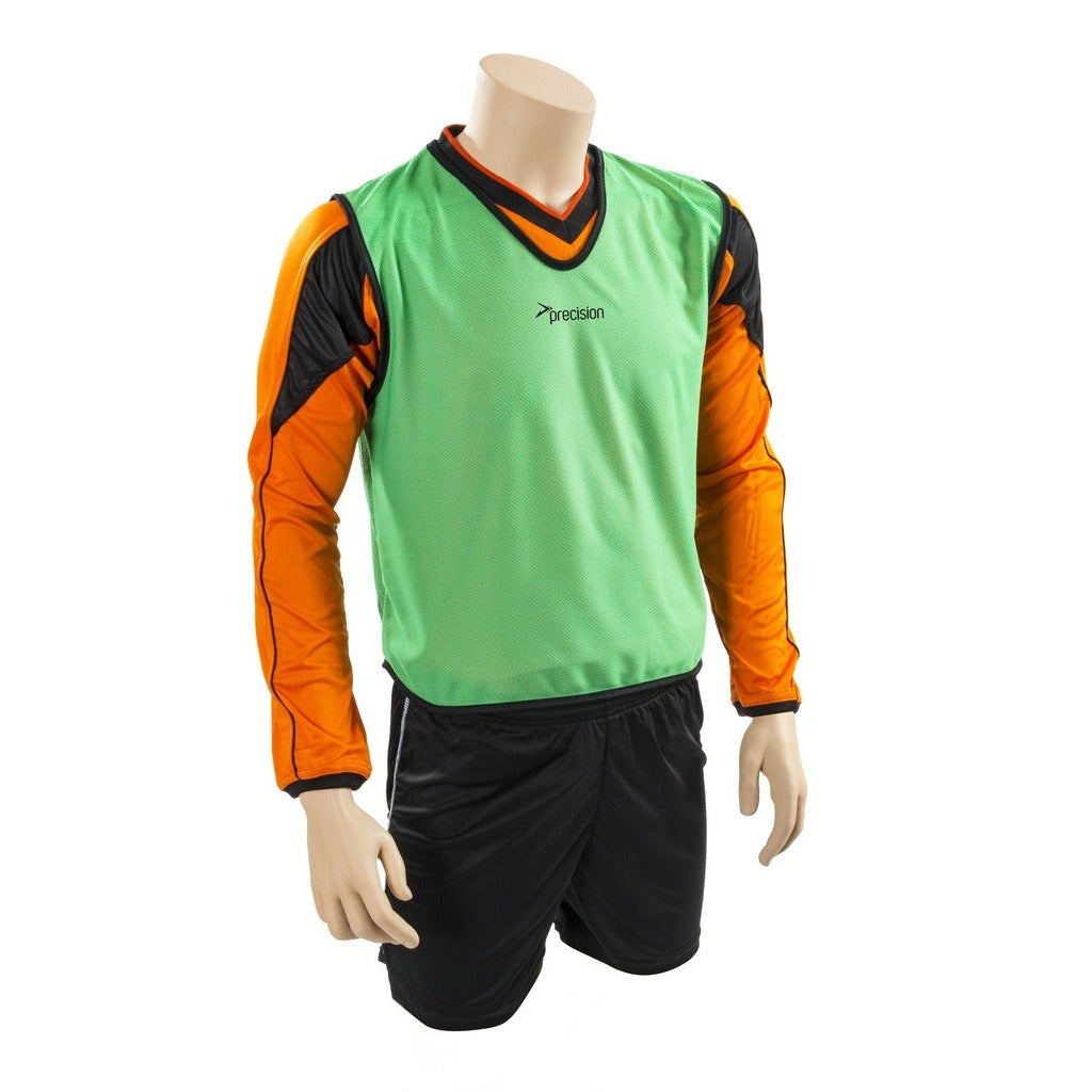 Precision Mesh Bib - Green -Branded