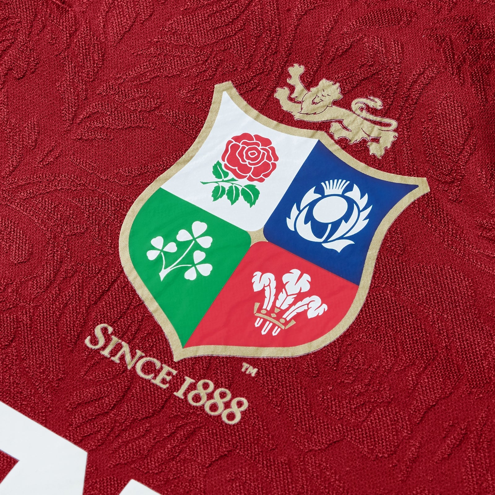 British & Irish Lions - Replica Jersey Juniors - Red