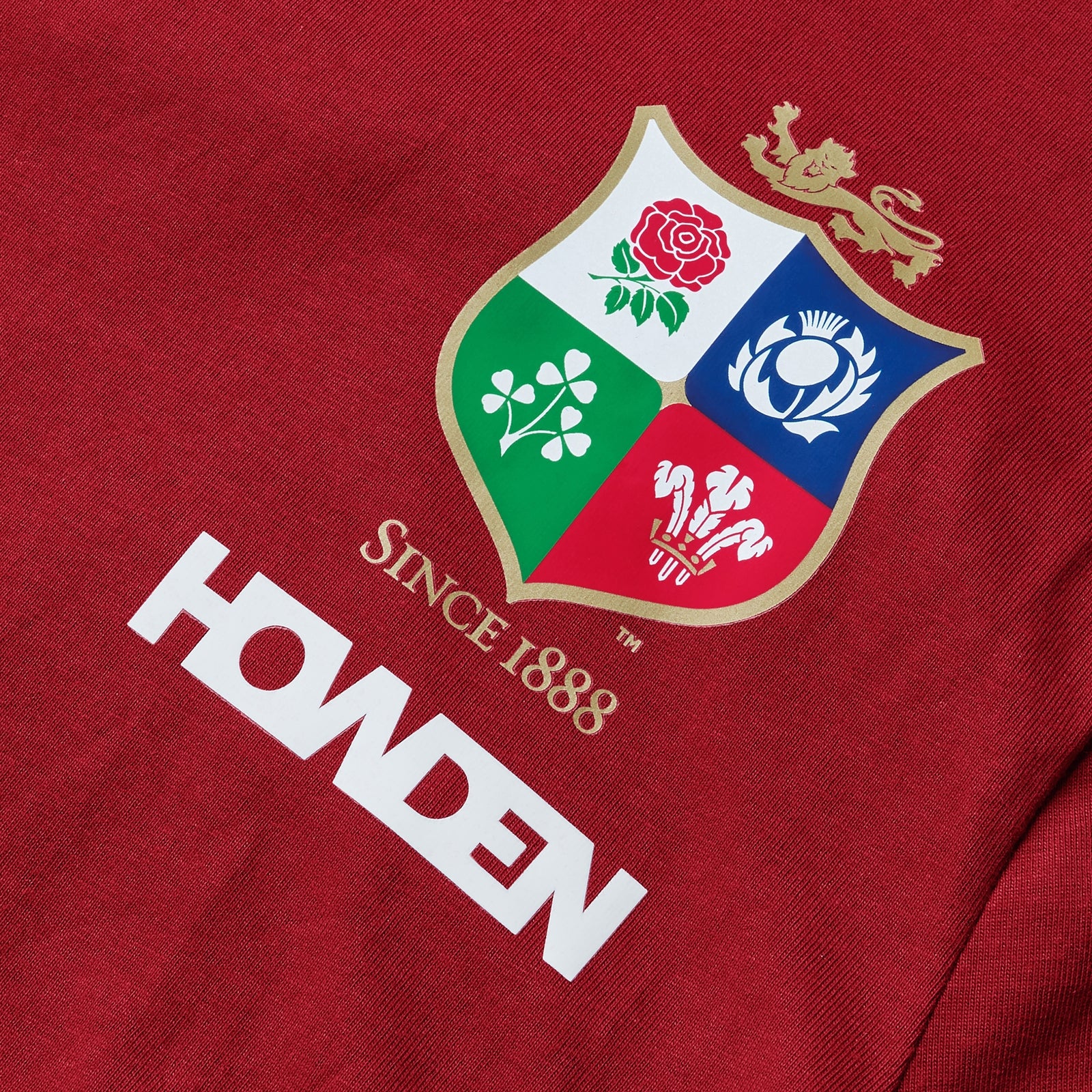 British & Irish Lions - Cotton Tee - Juniors - Red