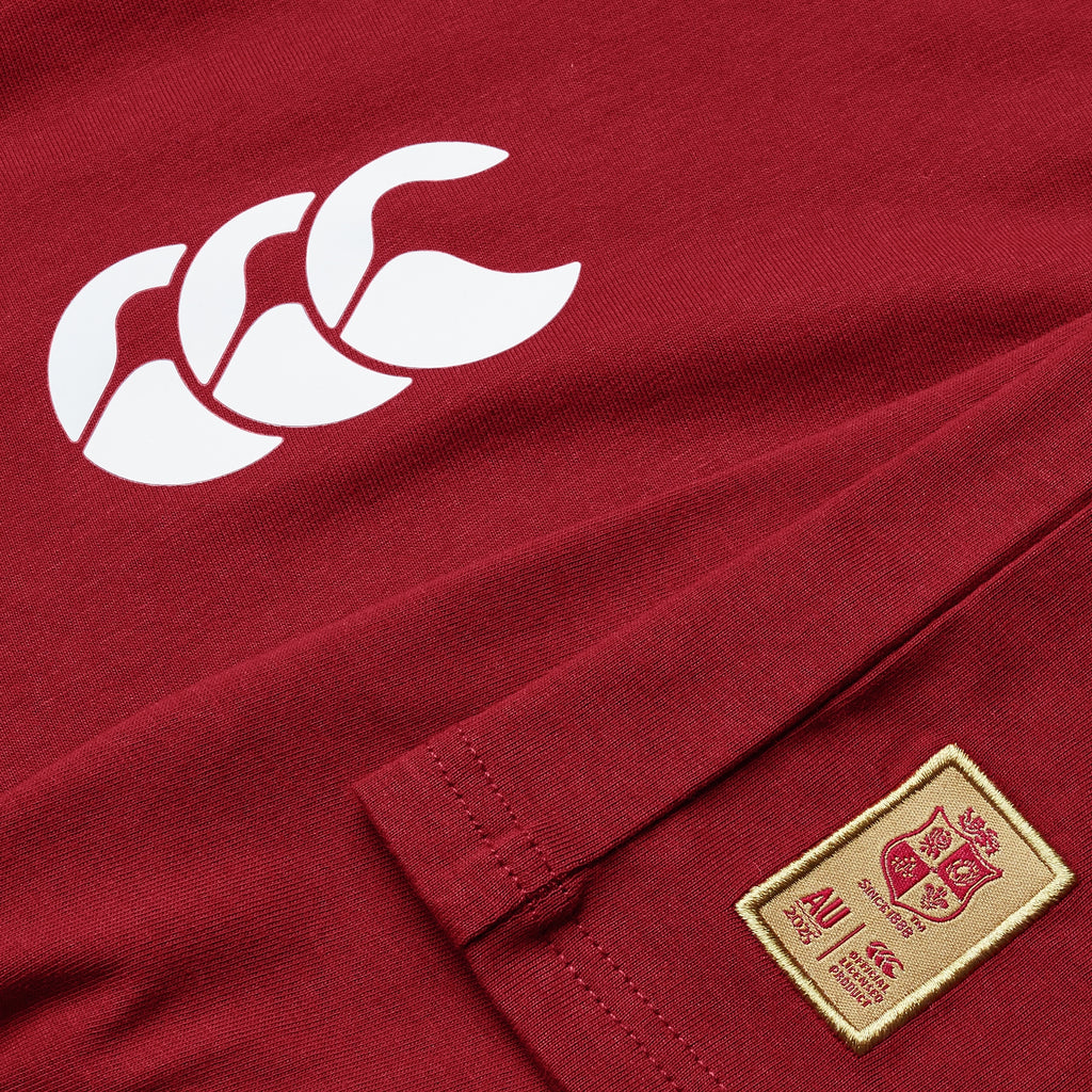 British & Irish Lions - Cotton Tee - Juniors - Red