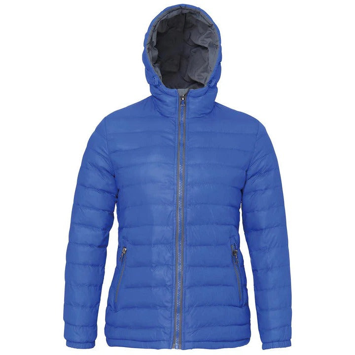 2786 Womens Padded Jacket - Royal Blue