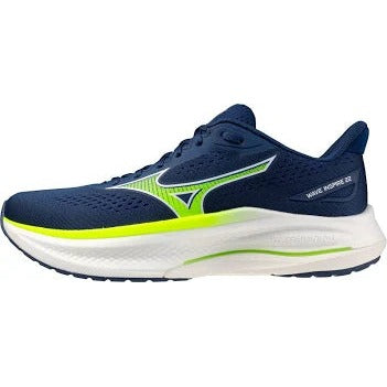 Mizuno Wave Inspire 22 Mens - Estate Blue/ Yellow