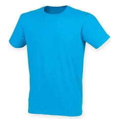 SF Mens Feel Good Stretch T-Shirt  - Sapphire Blue