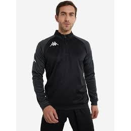 Kappa  Trieste 1/4 Zip Top - Adults - Black