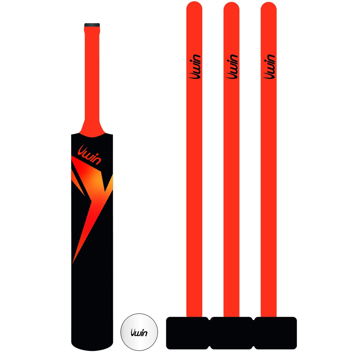 Uwin Plastic Cricket Set -DS