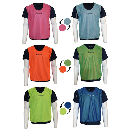 (Pack of 20) Precision Mesh Numbered 1-20 Reversible Mesh Training Bib (Youth, Adult) -DS