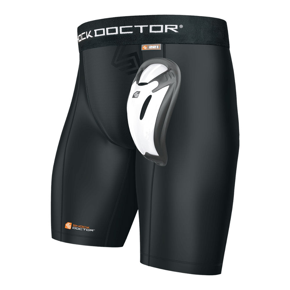 Shock Doctor Core Compression Short with Bio Flex Cup -DS