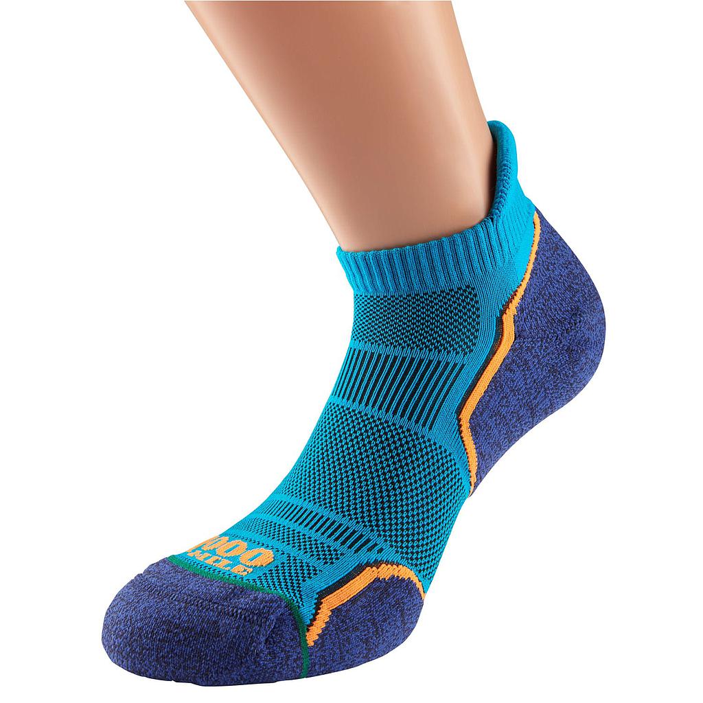 1000 Mile Run Socklet Mens (Twin Pack) -DS