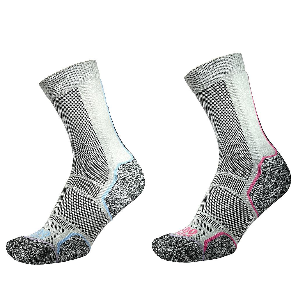 1000 Mile Trek Sock Ladies (Twin Pack) (Recycled) -DS