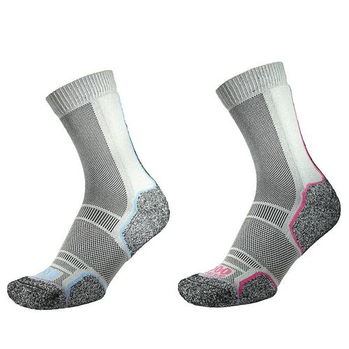 1000 Mile Trek Sock Ladies (Twin Pack) (Recycled) -DS