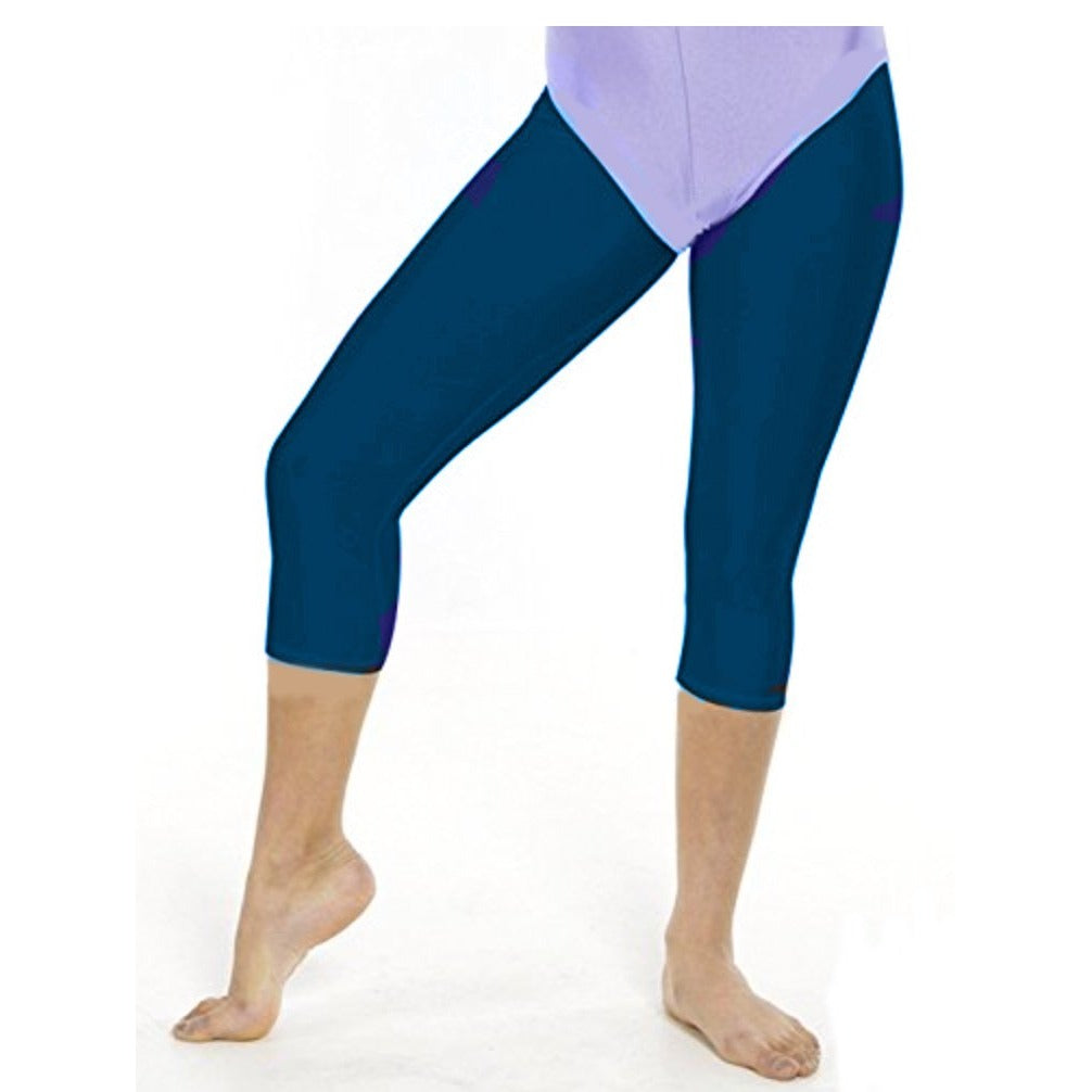 Tappers and Pointers Capri Tights - Navy - Junior