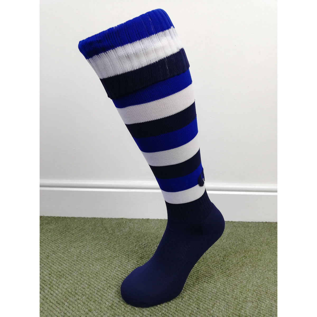 Canterbury Striped Sock - Juniors - Navy