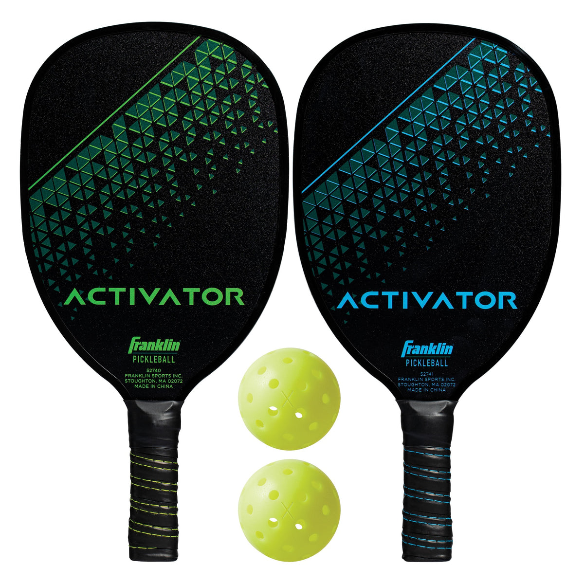 Franklin Activator 2-Player Pickleball Paddle and Ball Set -DS
