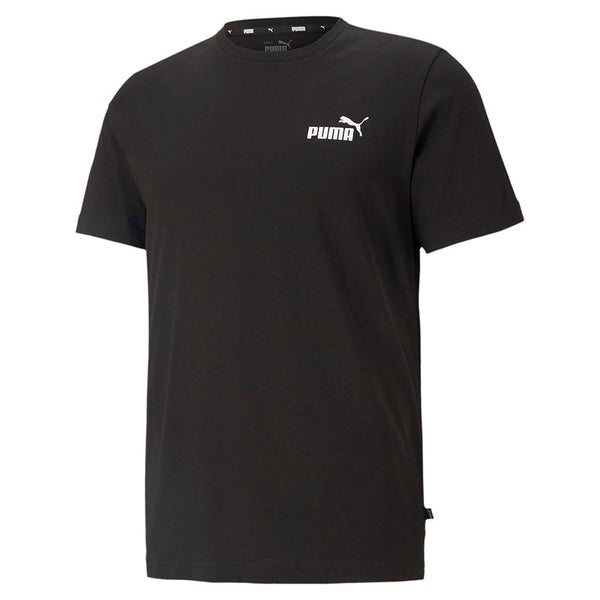 Puma Mens ESS Small Logo Tee - Black