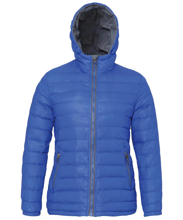 2786 Womens Padded Jacket - Royal Blue