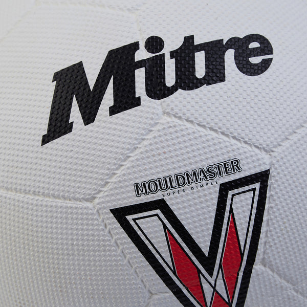 Mitre Super Dimple 24 Football - White