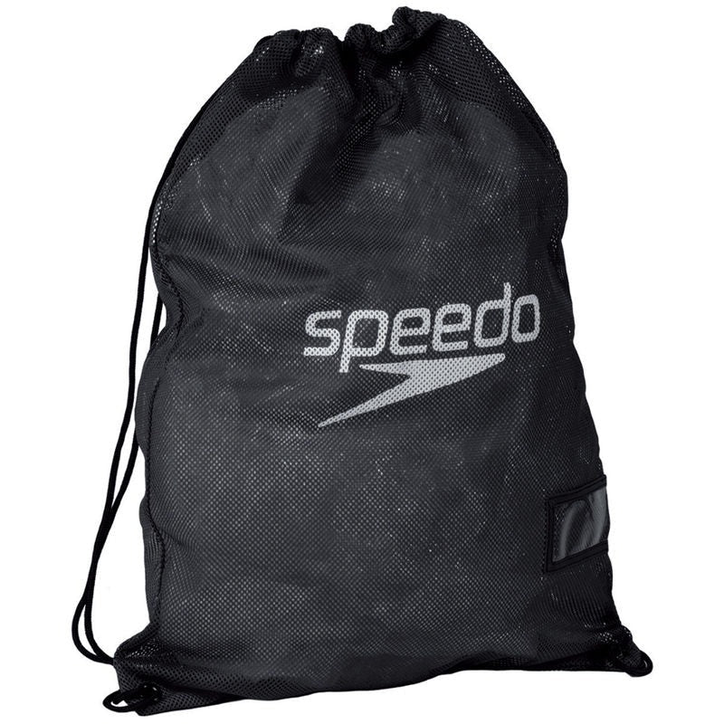 Speedo Equipment Mesh Wet Kit Bag - Black -DS