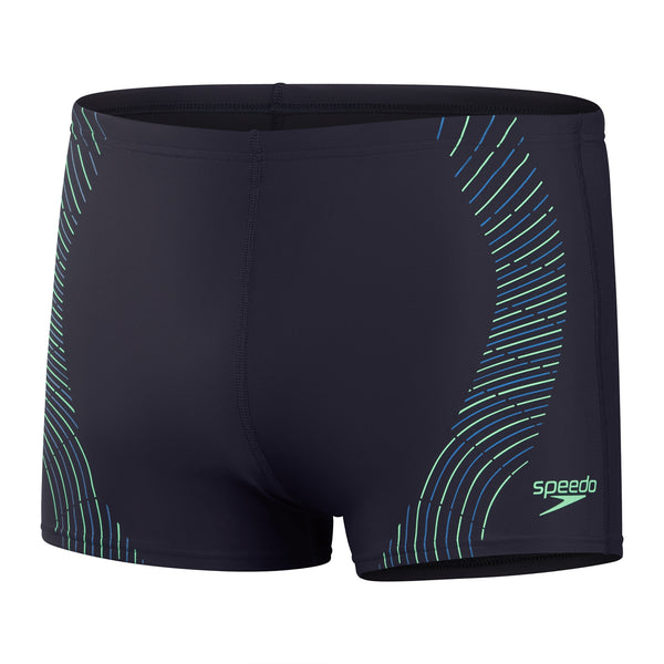 Speedo Duo Logo Print Aquashorts - Adults - Navy