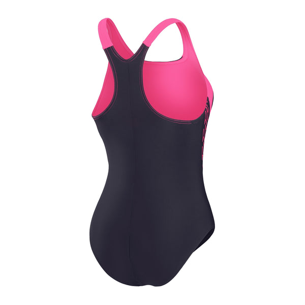 Speedo Hyperboom SPLC Racerback Swimsuit - Womens - Navy