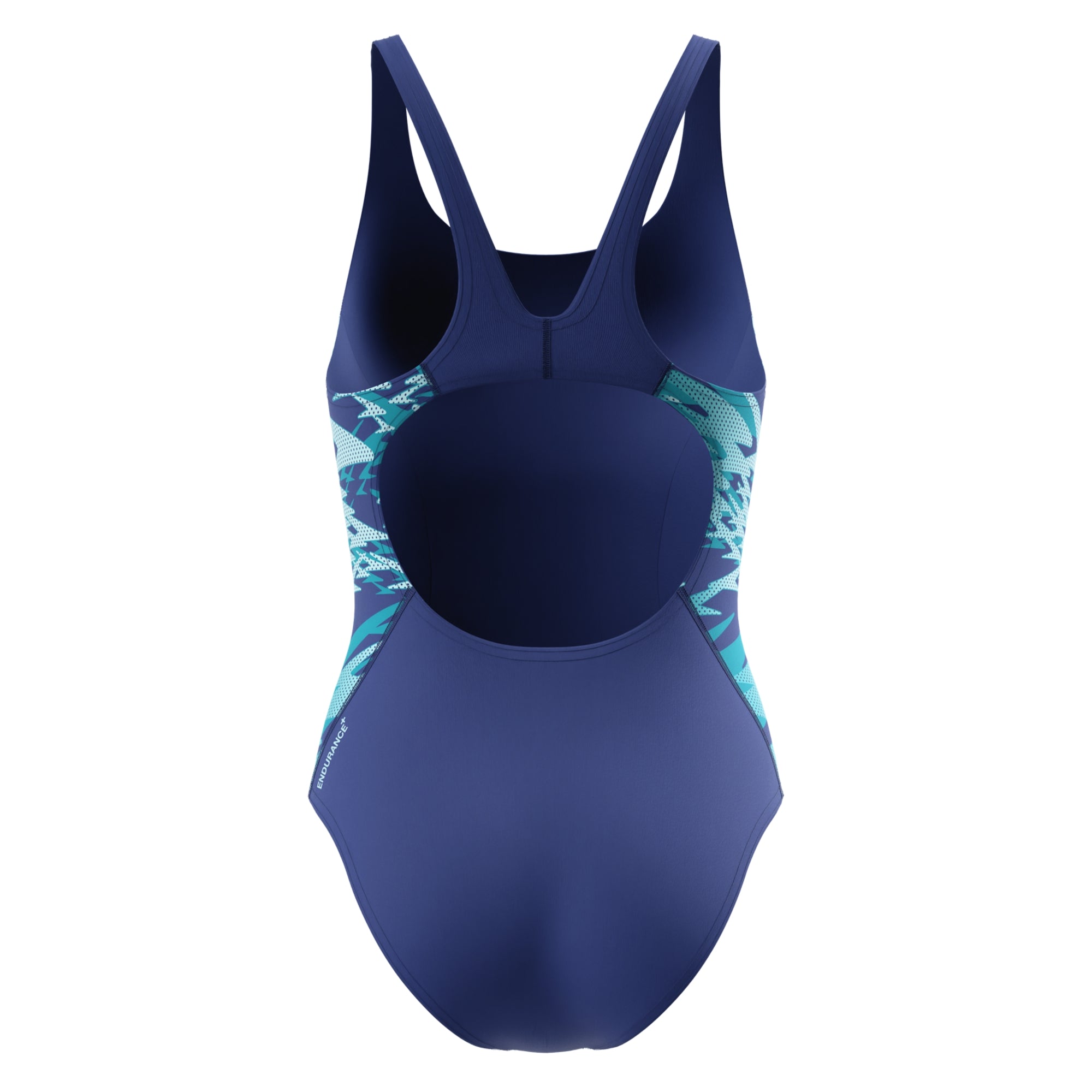 Speedo Hyperboom Splice Muscleback Swimsuit - Juniors- Blue
