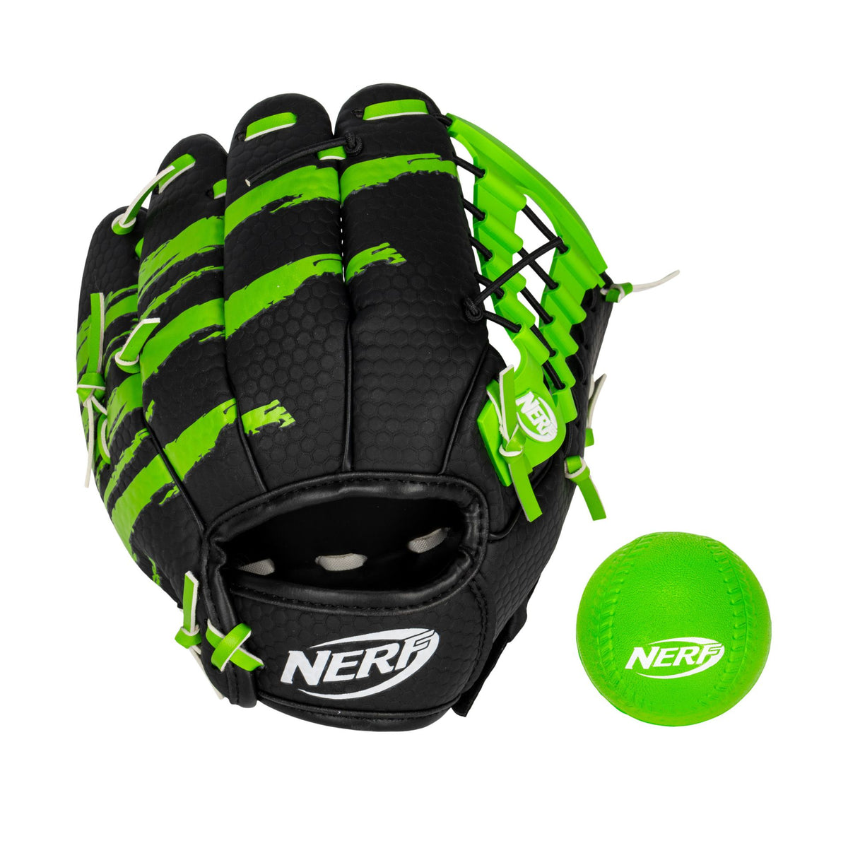 Nerf Baseball Glove & Ball Set -DS