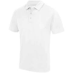 AWD Polyester Polo Shirt Kids - White
