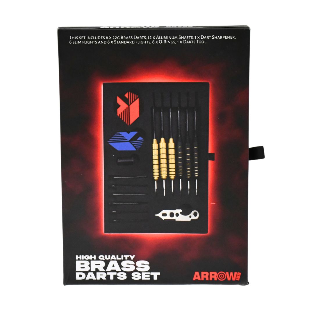 Arrow180 Brass Darts Set -DS