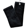 Longridge Blank Luxury 3 Fold Golf Towel -DS