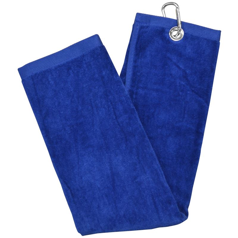 Longridge Blank Luxury 3 Fold Golf Towel -DS