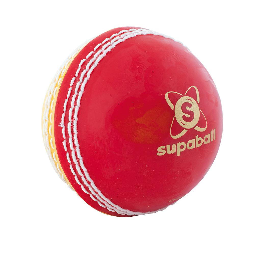 Readers Supaball Training Cricket Ball - Red / Yell