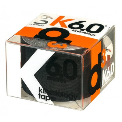 D3 Tape Kinesiology Tape 6m - Black