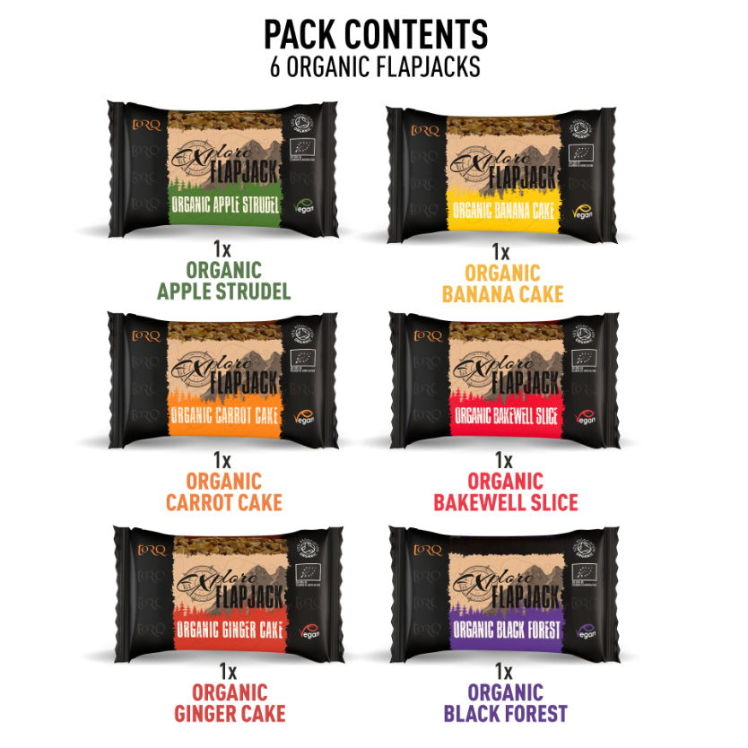 TORQ 6 Explore Flapjack Sampling Pack -DS